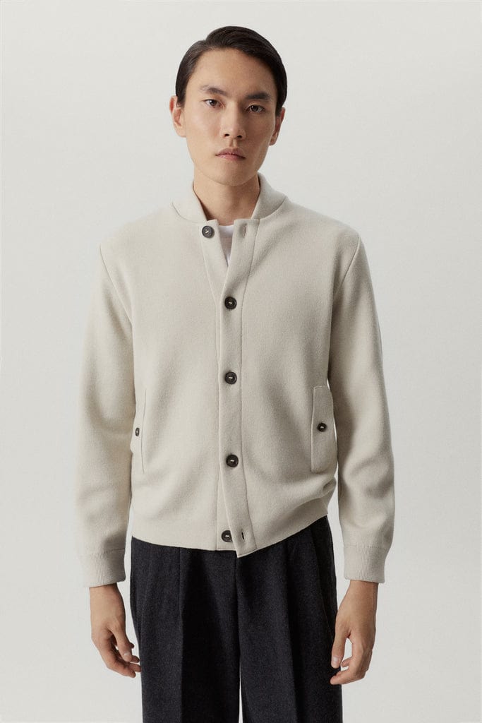 Pearl | The Merino Wool Bomber