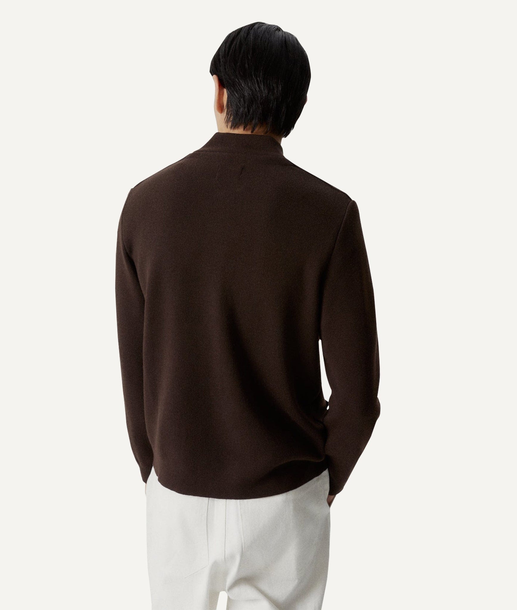 The Merino Wool Bomber - Oxford Blue / S