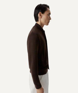 The Merino Wool Bomber - Oxford Blue / S