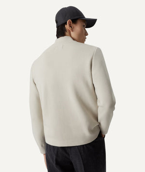The Merino Wool Bomber - Oxford Blue / S