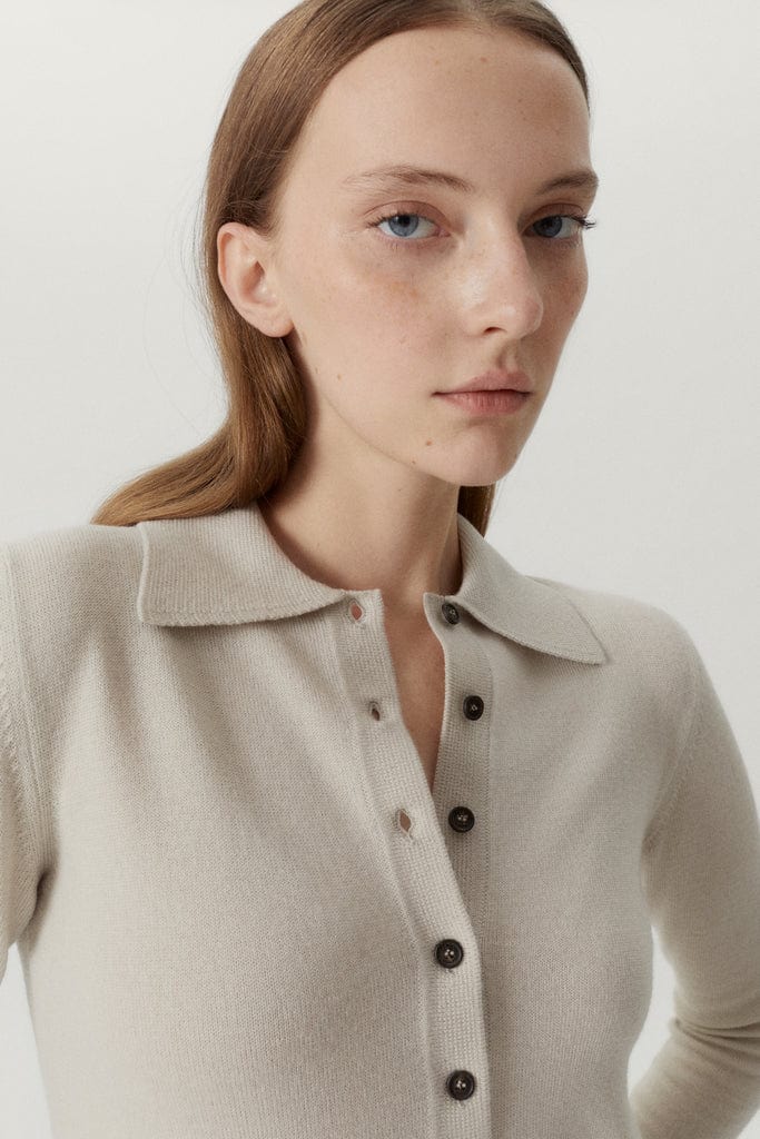 Pearl | The Merino Wool Knit Polo