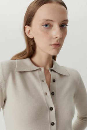 Pearl | The Merino Wool Knit Polo