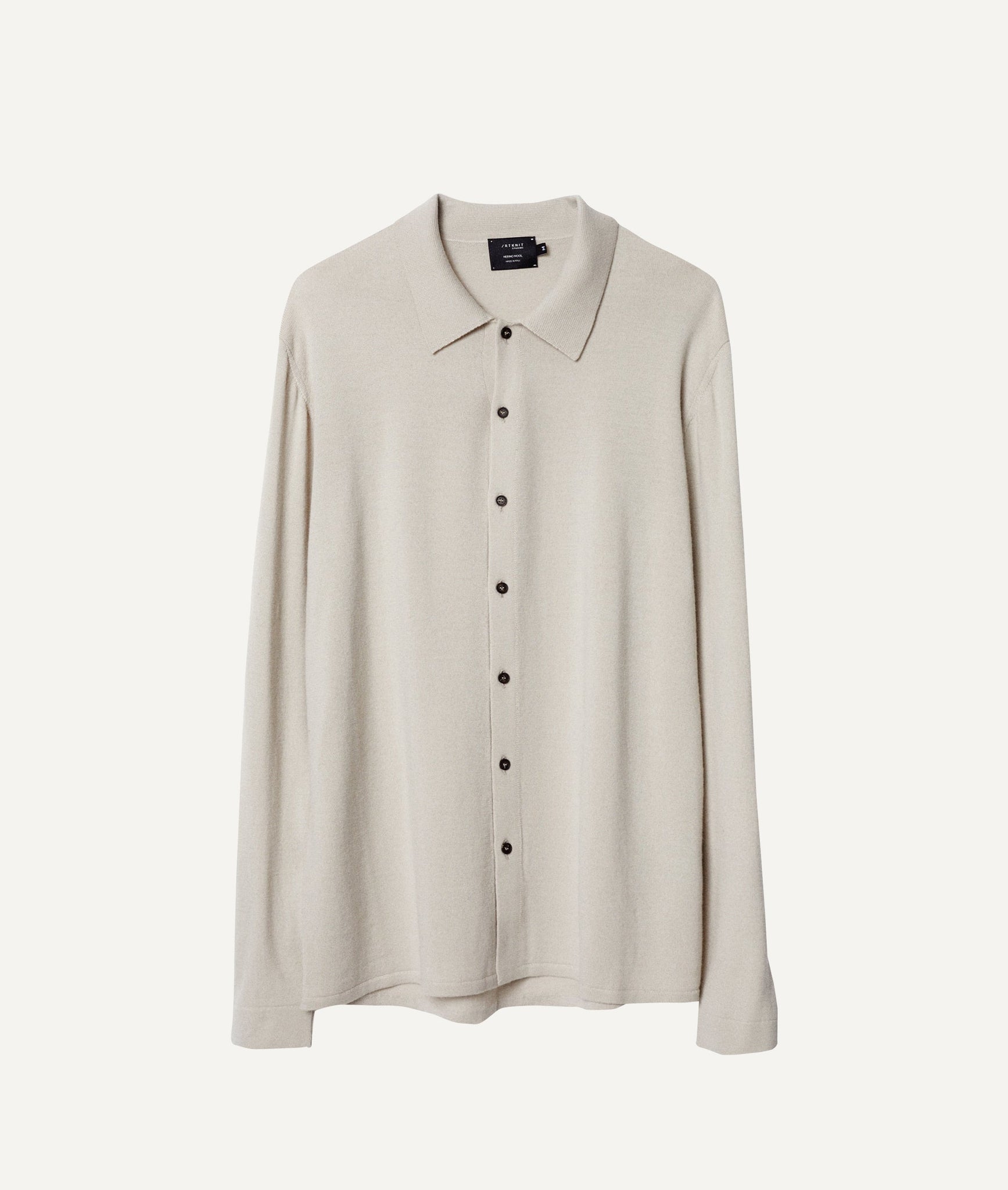 The Merino Wool Knit Shirt