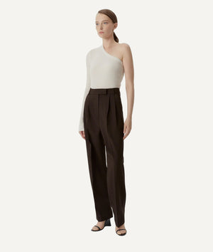 The Merino Wool One-Shoulder Top