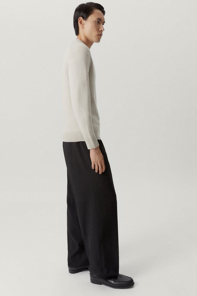 Pearl | The Merino Wool Saddle Shoulder Sweater
