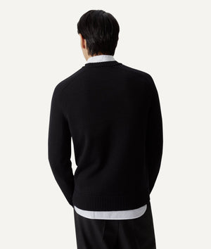 The Merino Wool Saddle Shoulder Sweater