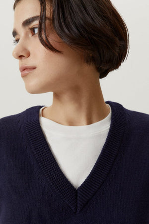 Oxford Blue | The Merino Wool Vest