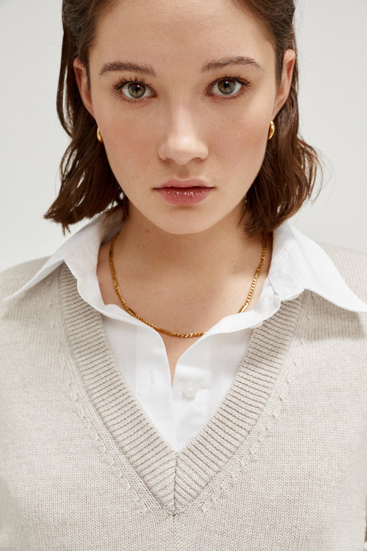 Greige | The Merino Wool Vest