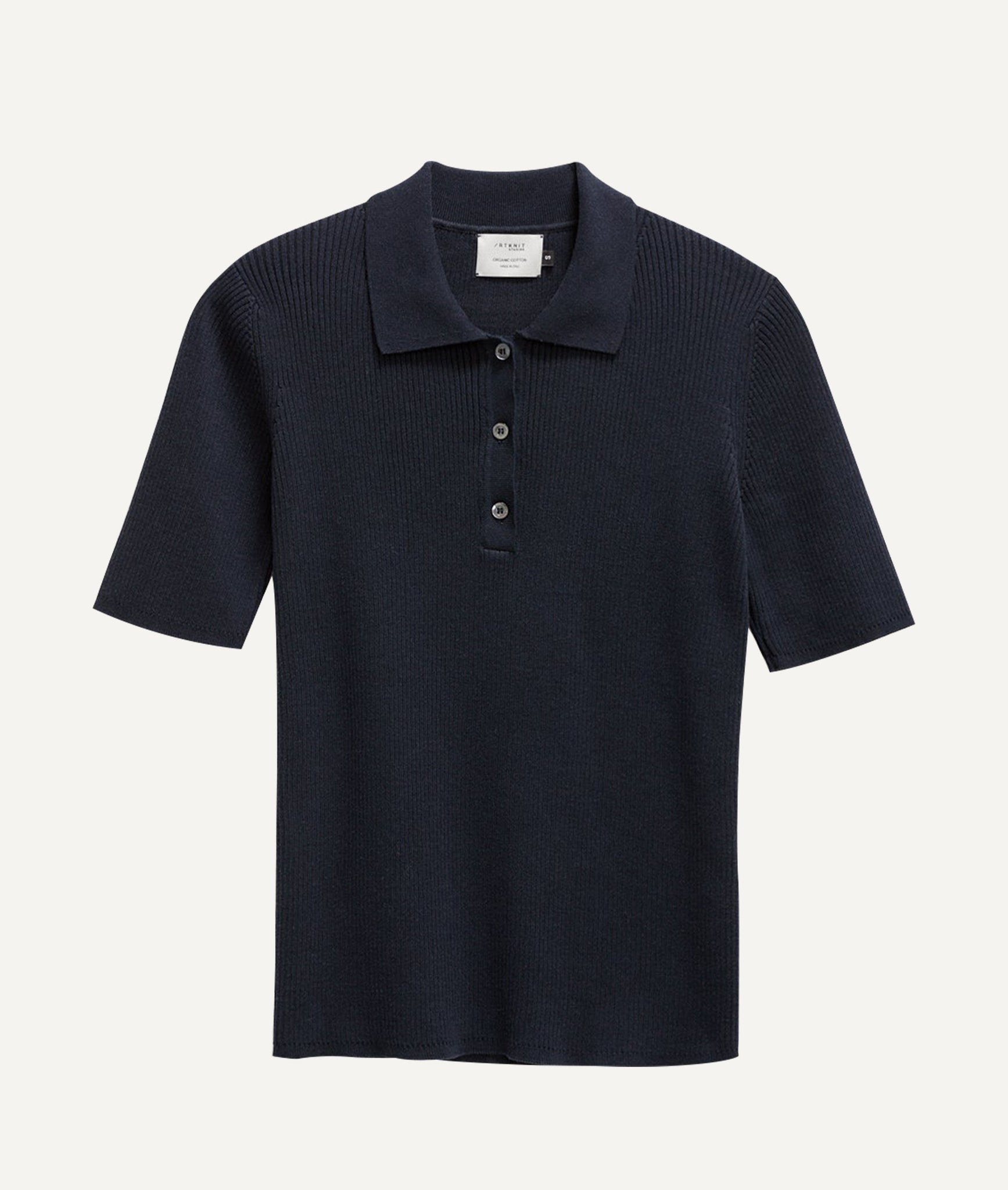 The Organic Cotton Ribbed Polo