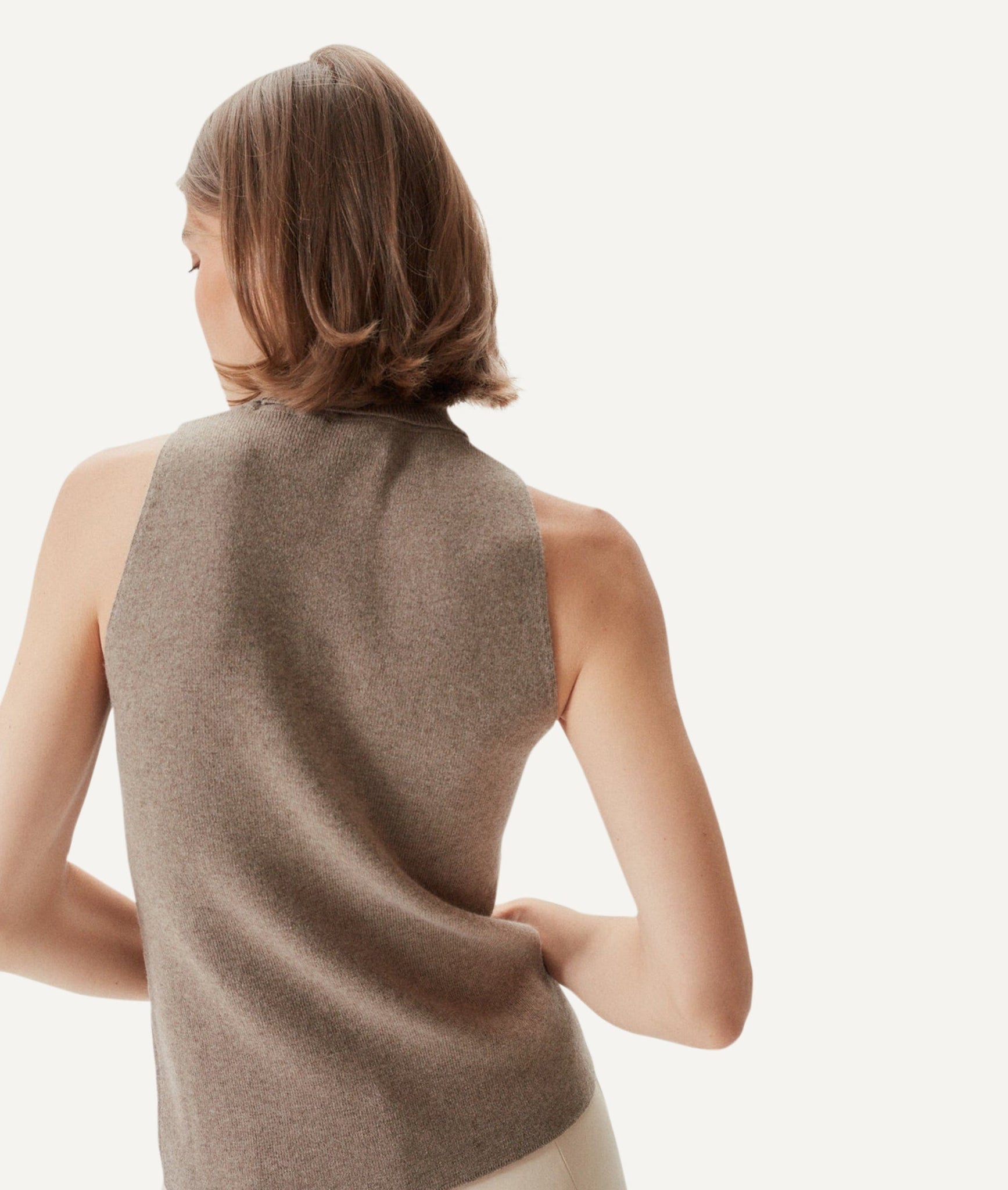 The Superior Cashmere A-line Top