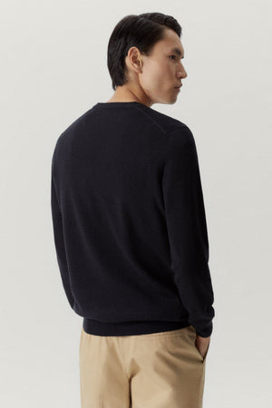 Midnight Blue | The Ultrasoft V-Neck Sweater