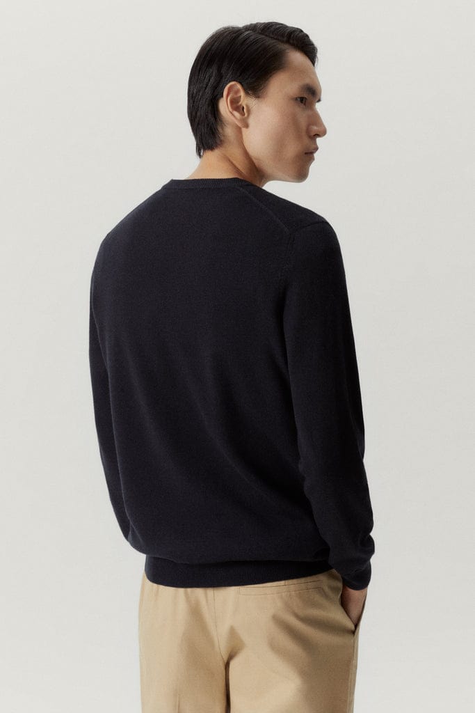 Midnight Blue | The Ultrasoft V-Neck Sweater