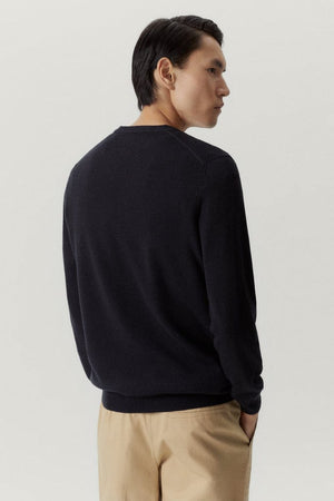 Midnight Blue | The Ultrasoft V-Neck Sweater