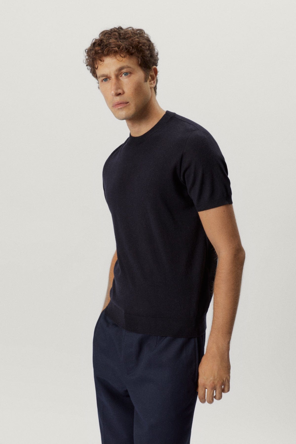Midnight Blue | The Ultrasoft Wool T-Shirt