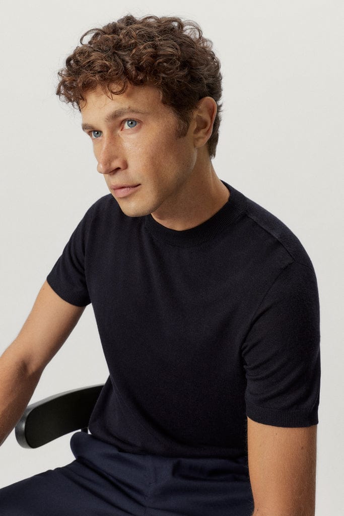 Midnight Blue | The Ultrasoft Wool T-Shirt