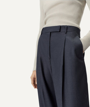 The Wool Tailored Pants with Pinces