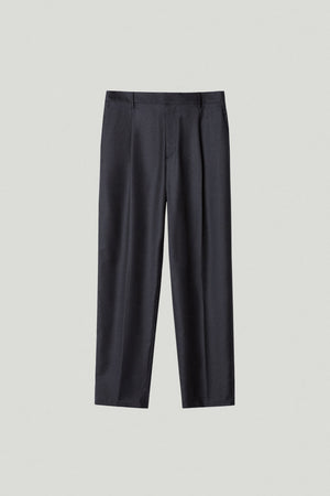 Anthracite Grey | The Wool Tailored Pants with Pinces