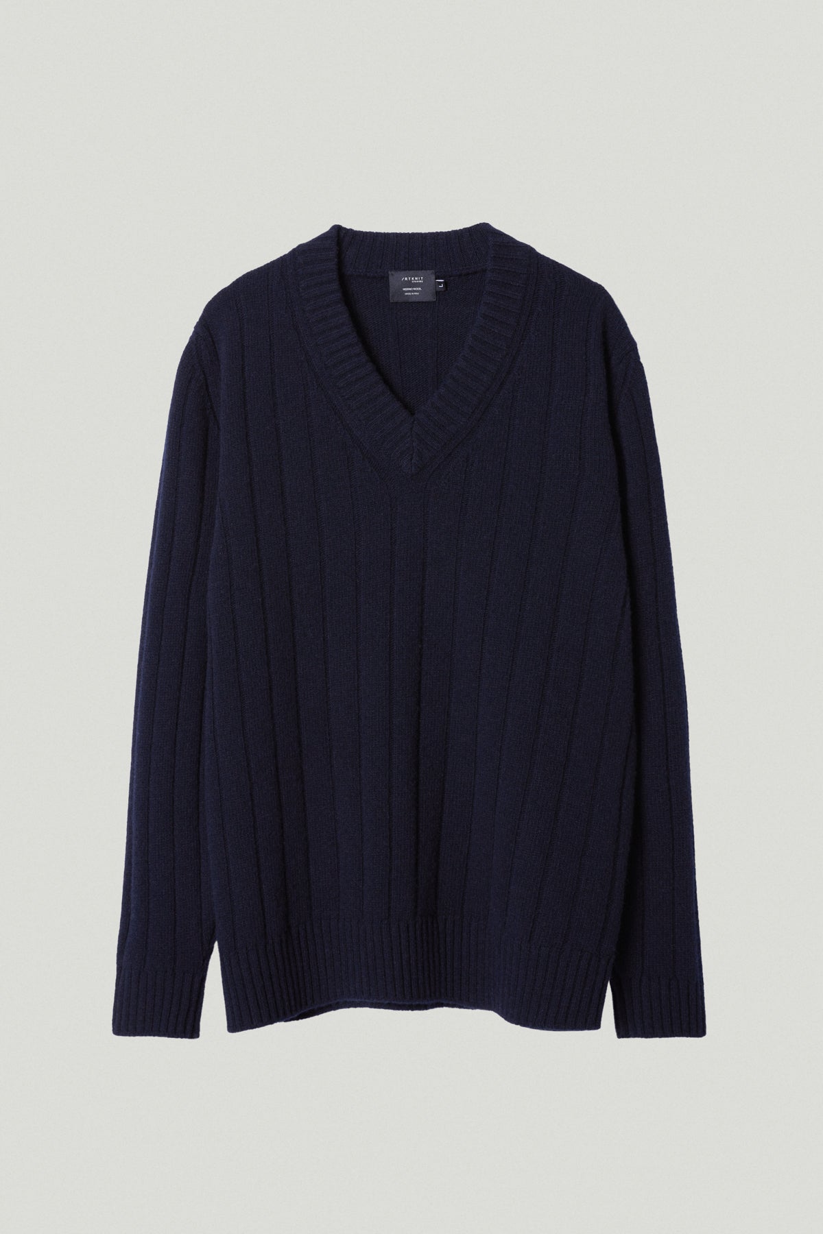 Blue Navy | The Woolen Vintage V-Neck