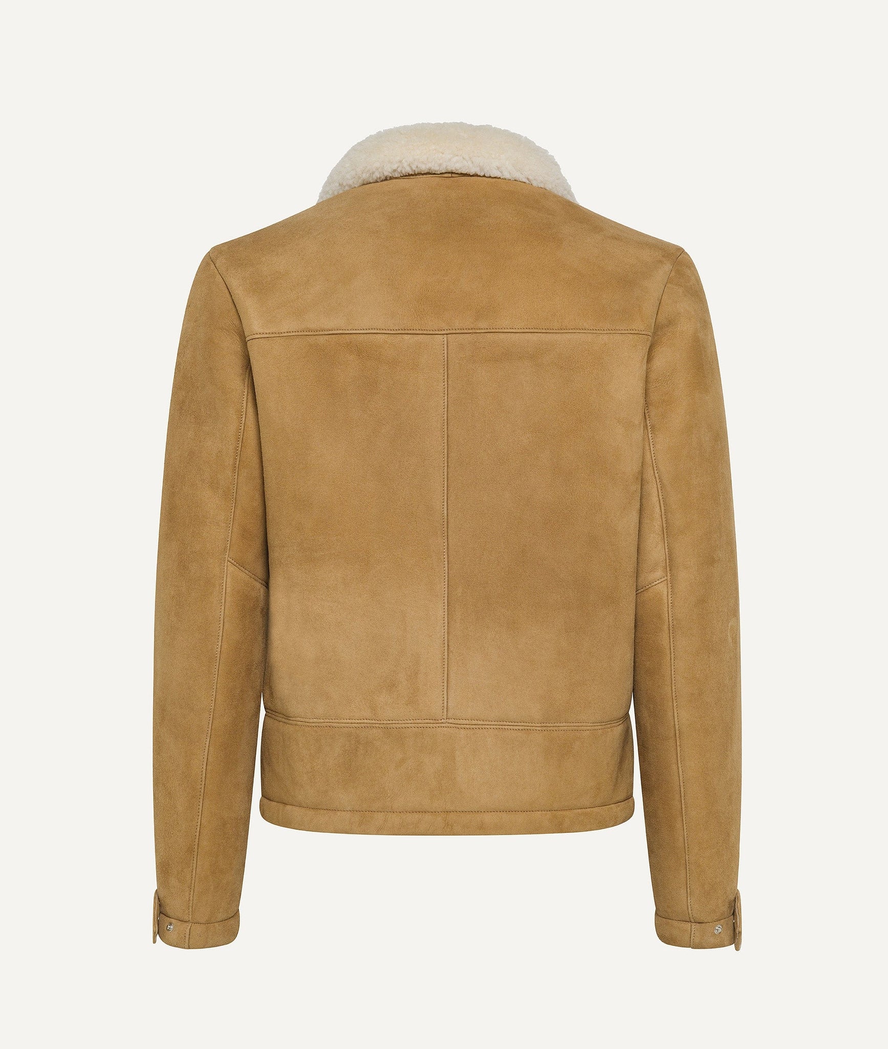 Shearling Leather Jacket in Lambskin
