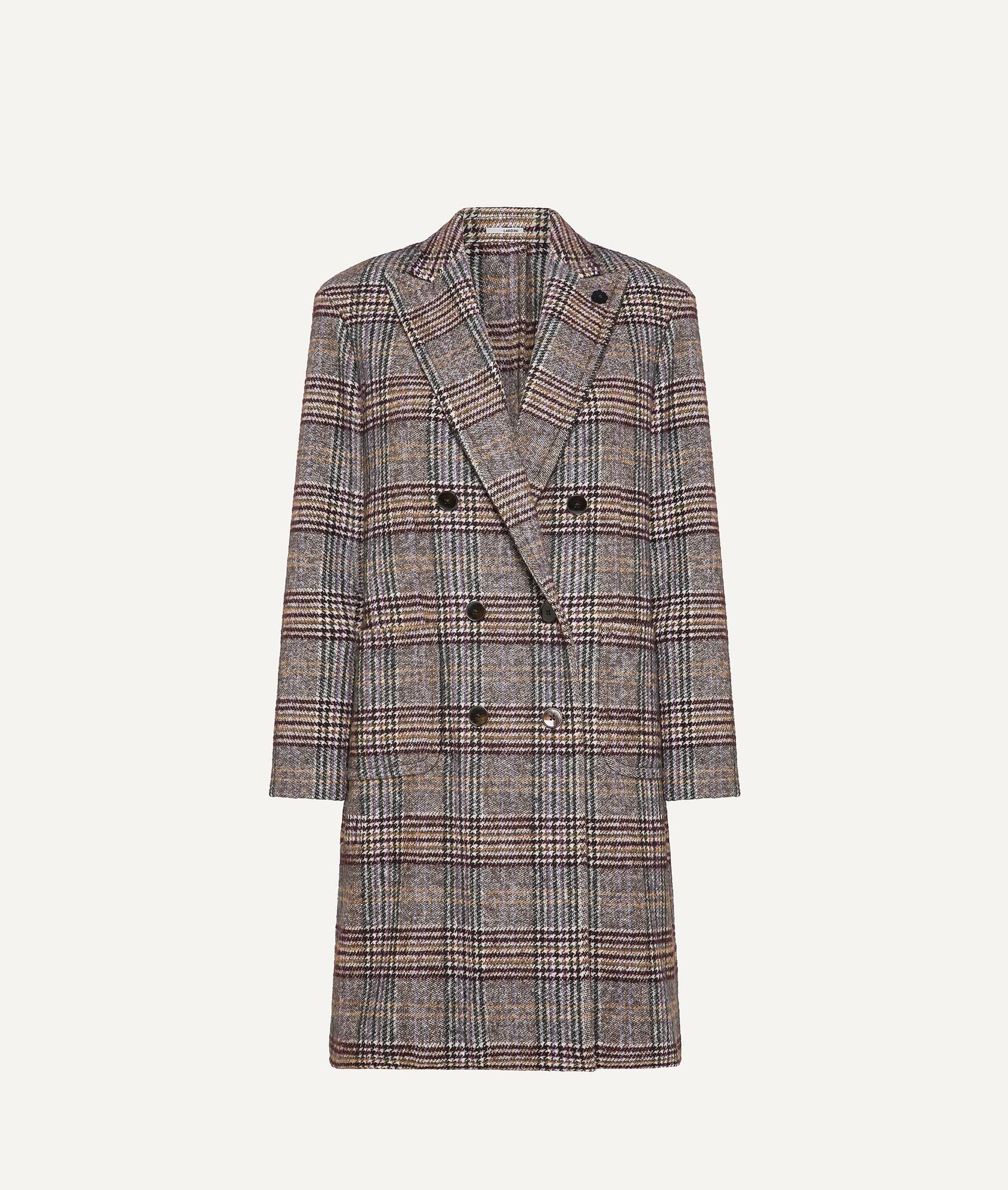 Lardini - Coat in Cotton and Virgin Wool