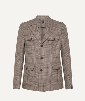 Lardini - Jacket in Wool & Linen