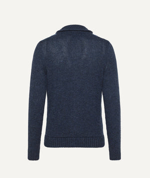 Zanone - Cardigan with Pattern in Virgin Wool