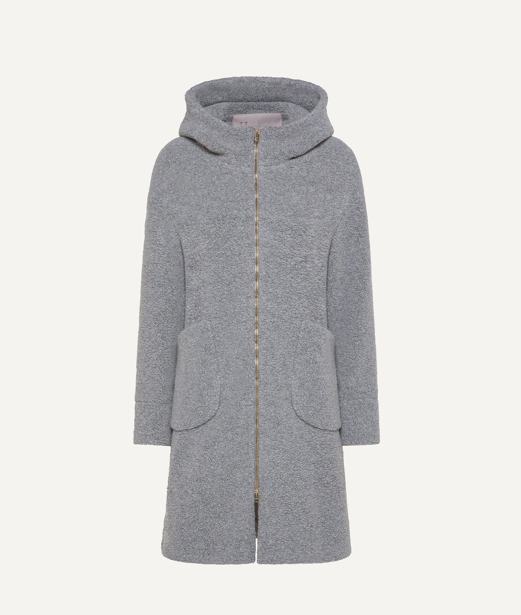 Herno - Coat with Hoodie in Wool