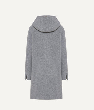 Herno - Coat with Hoodie in Wool