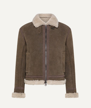 Stewart - Jacket with Shearling in Lambskin