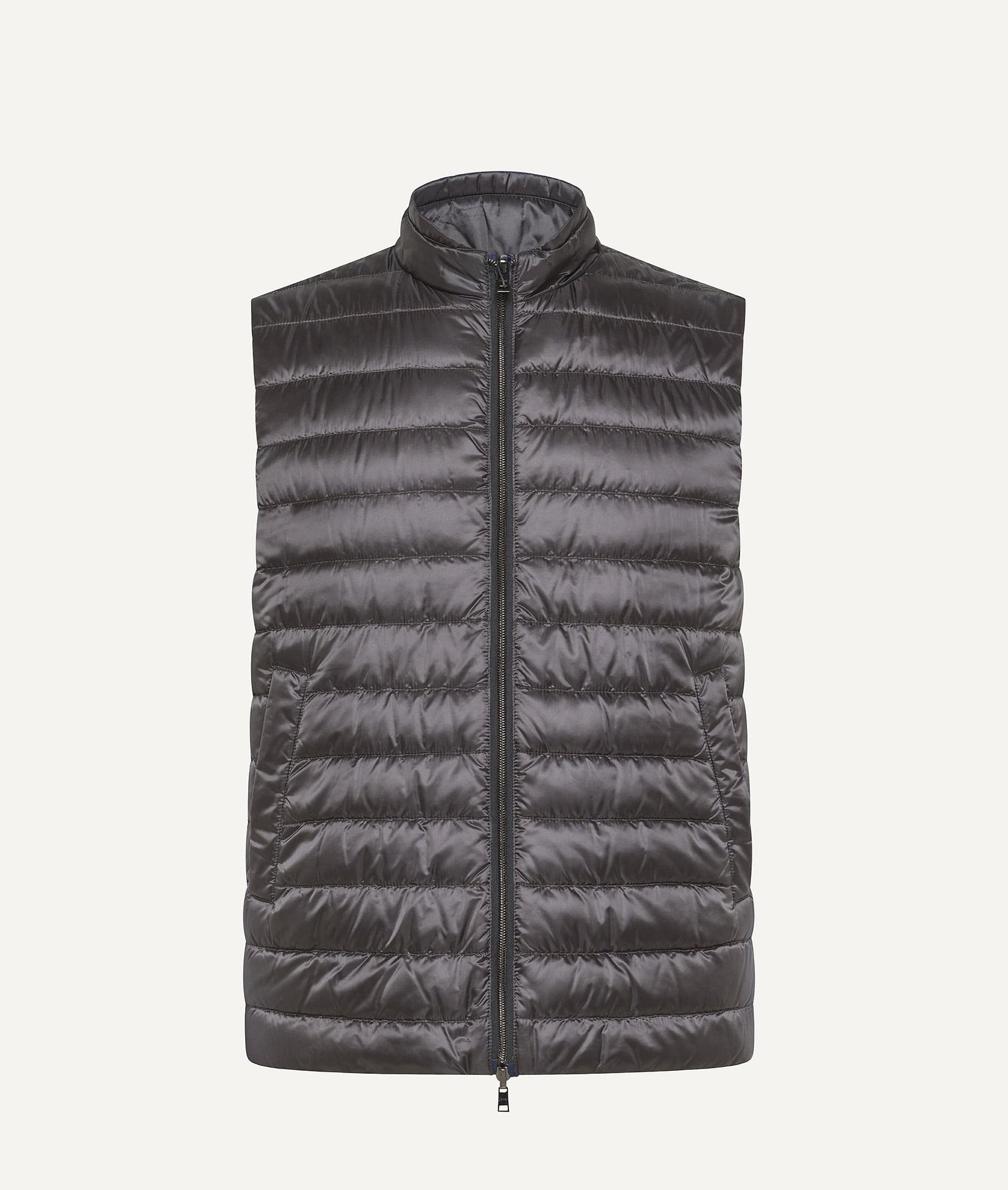 Herno - Reversible Down Gilet in Nylon