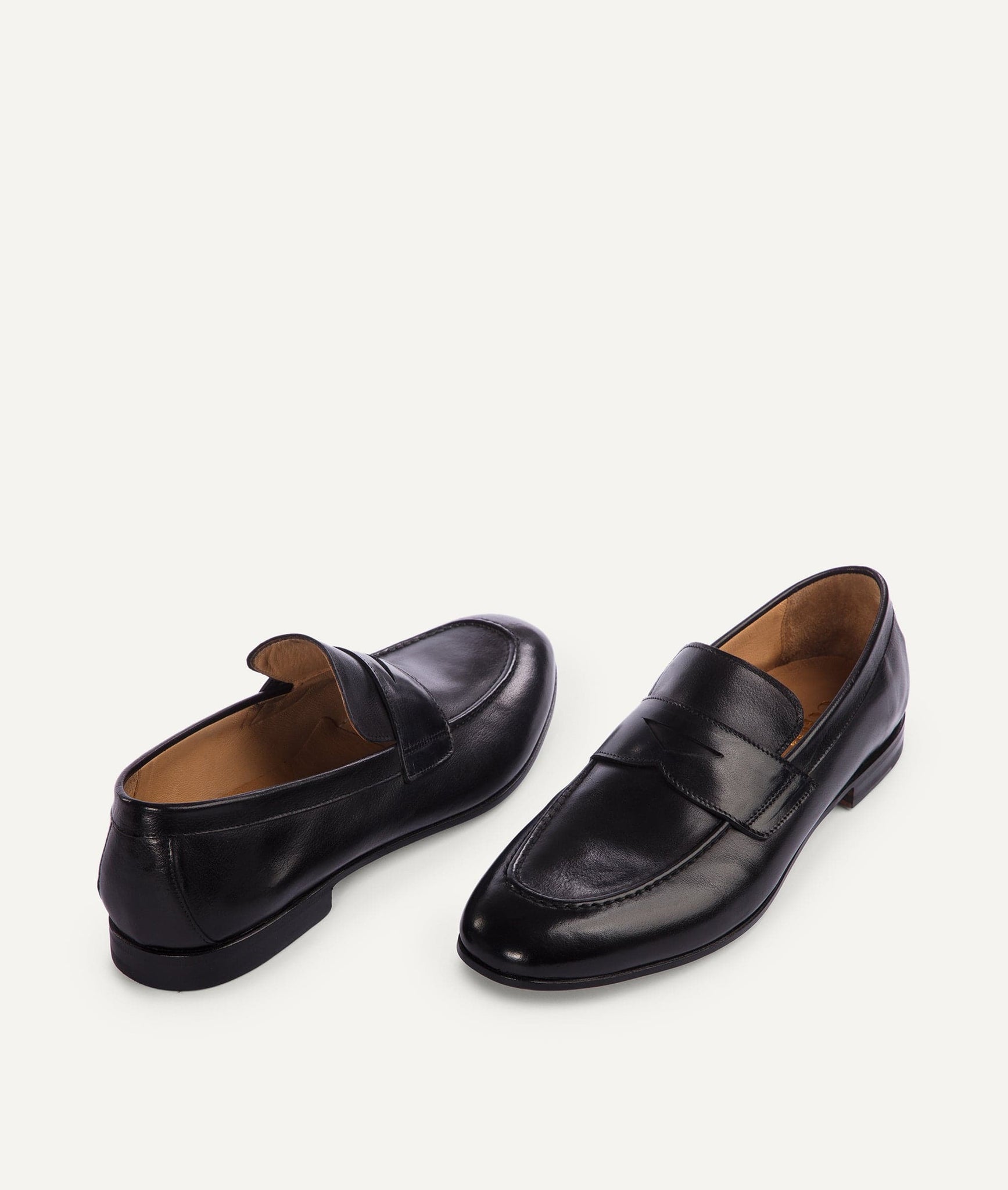 Penny Loafer in Buffalo Leather