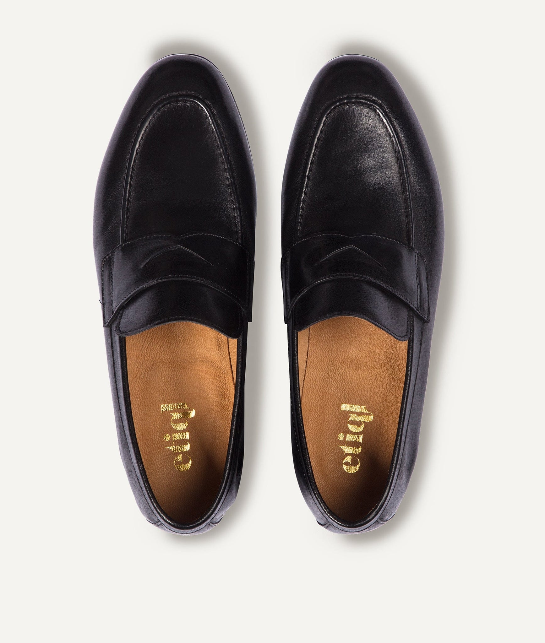 Penny Loafer in Buffalo Leather