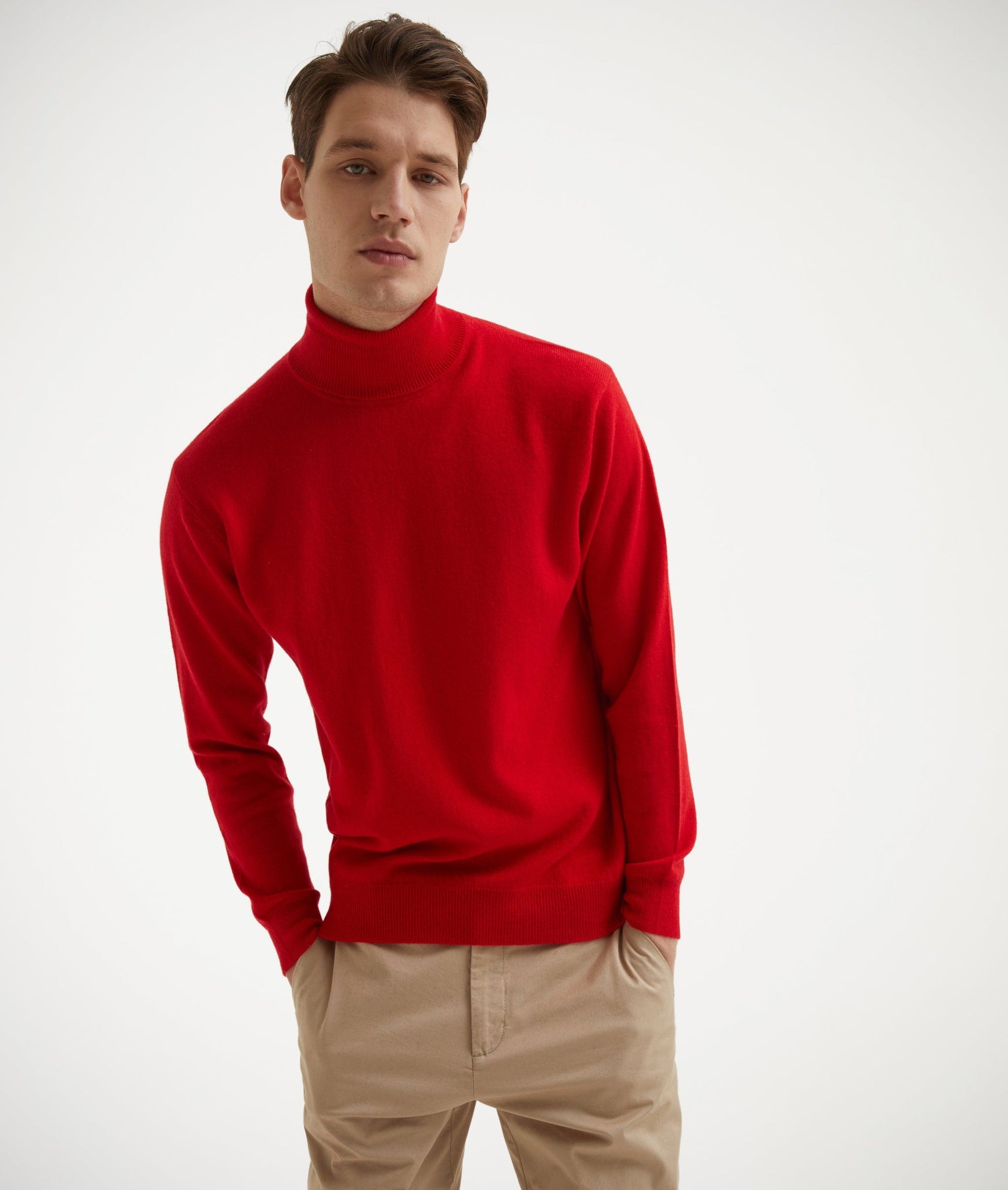 Roll Neck in Cashmere