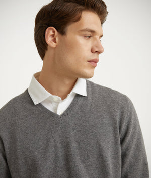 V-Neck in Cashmere