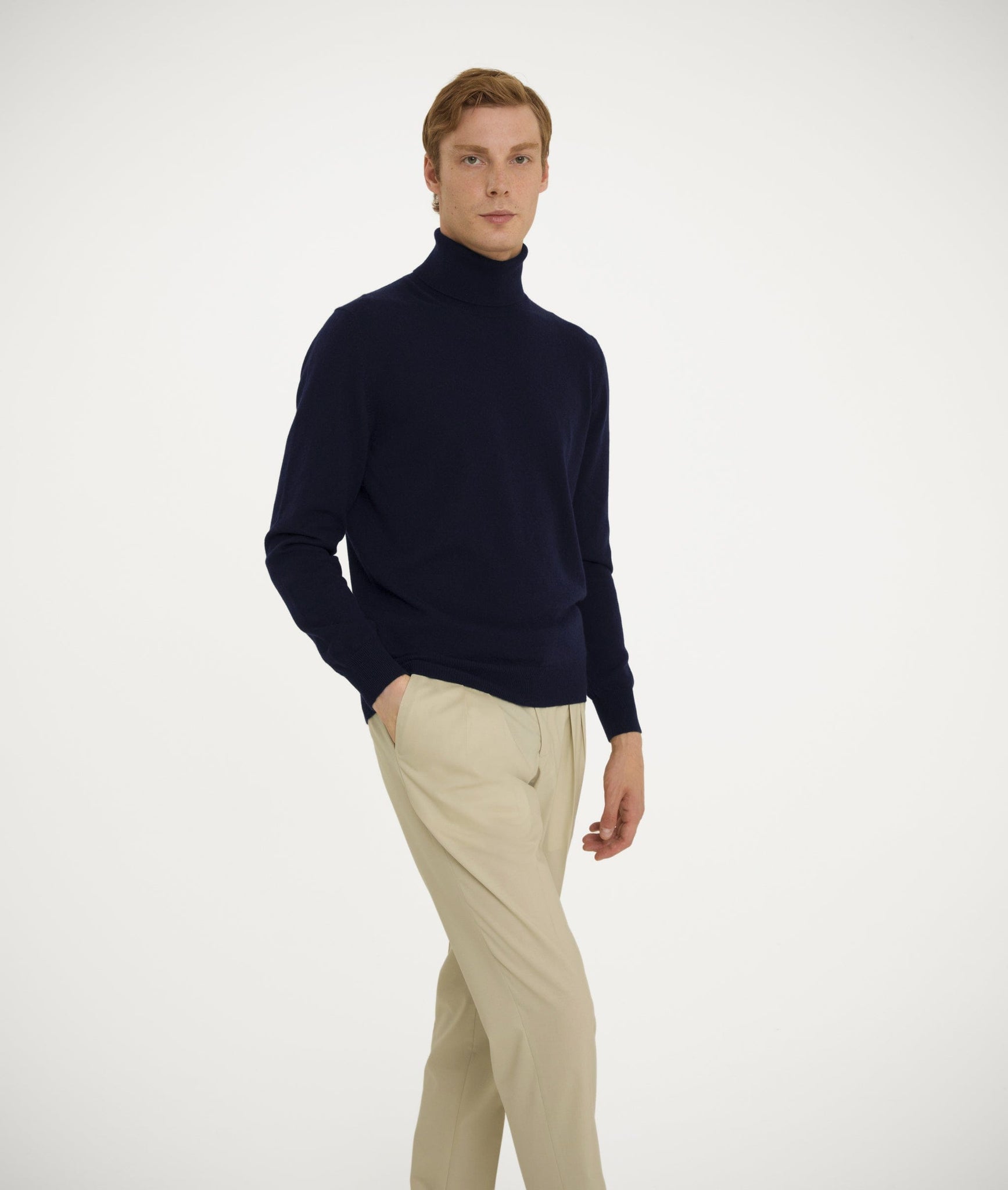 Roll Neck in Cashmere