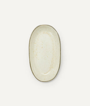 Medium Oval Tray in Ceramic
