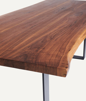 Solid Wood Table in Walnut Wood
