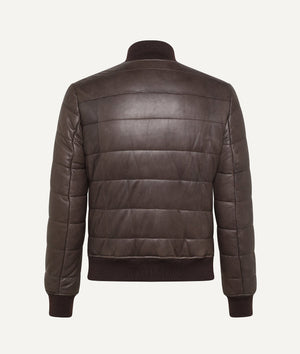 Stewart - Bomber Jacket in Lambskin