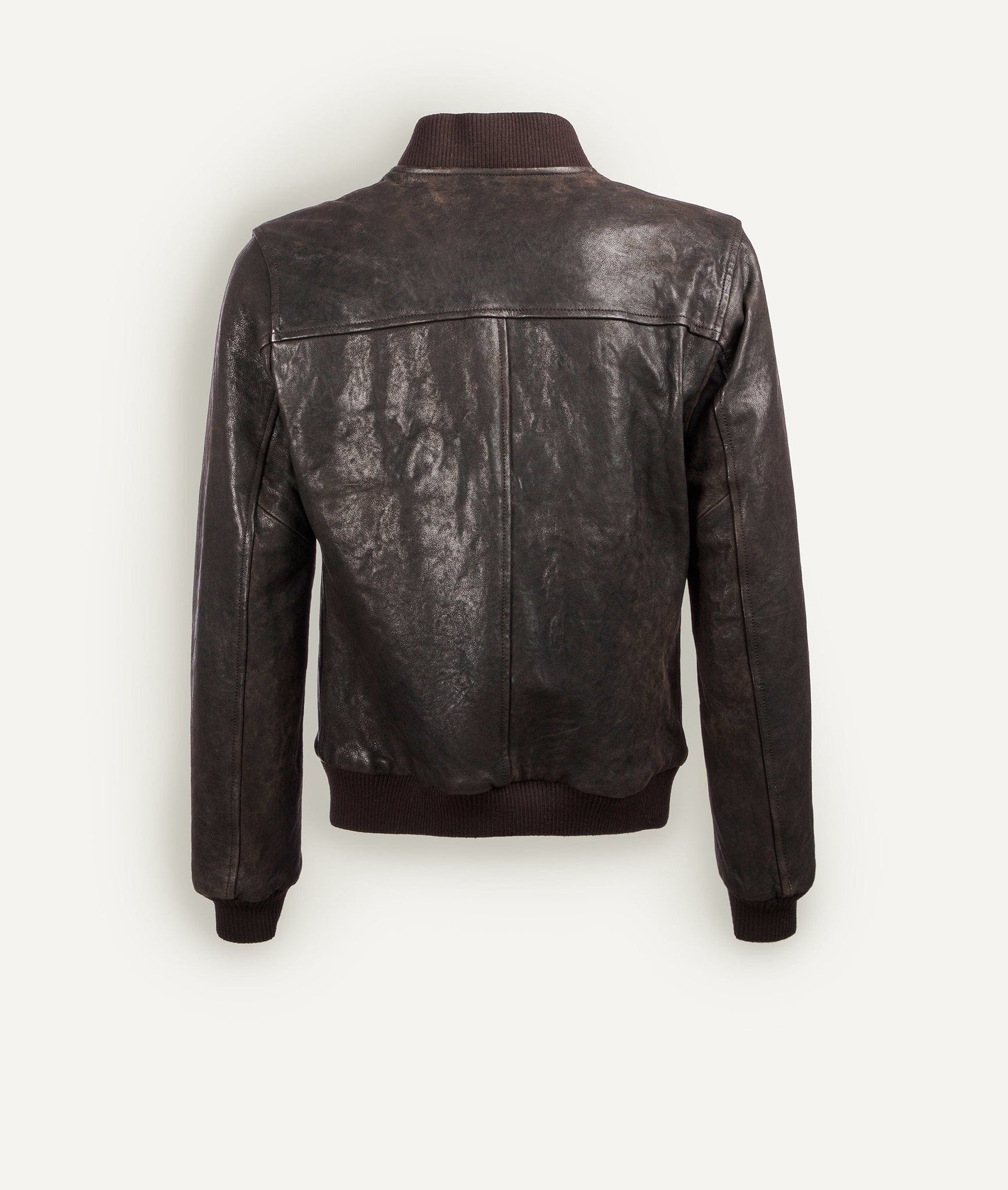 Apollo A1 Bomber Jacket in Lambskin