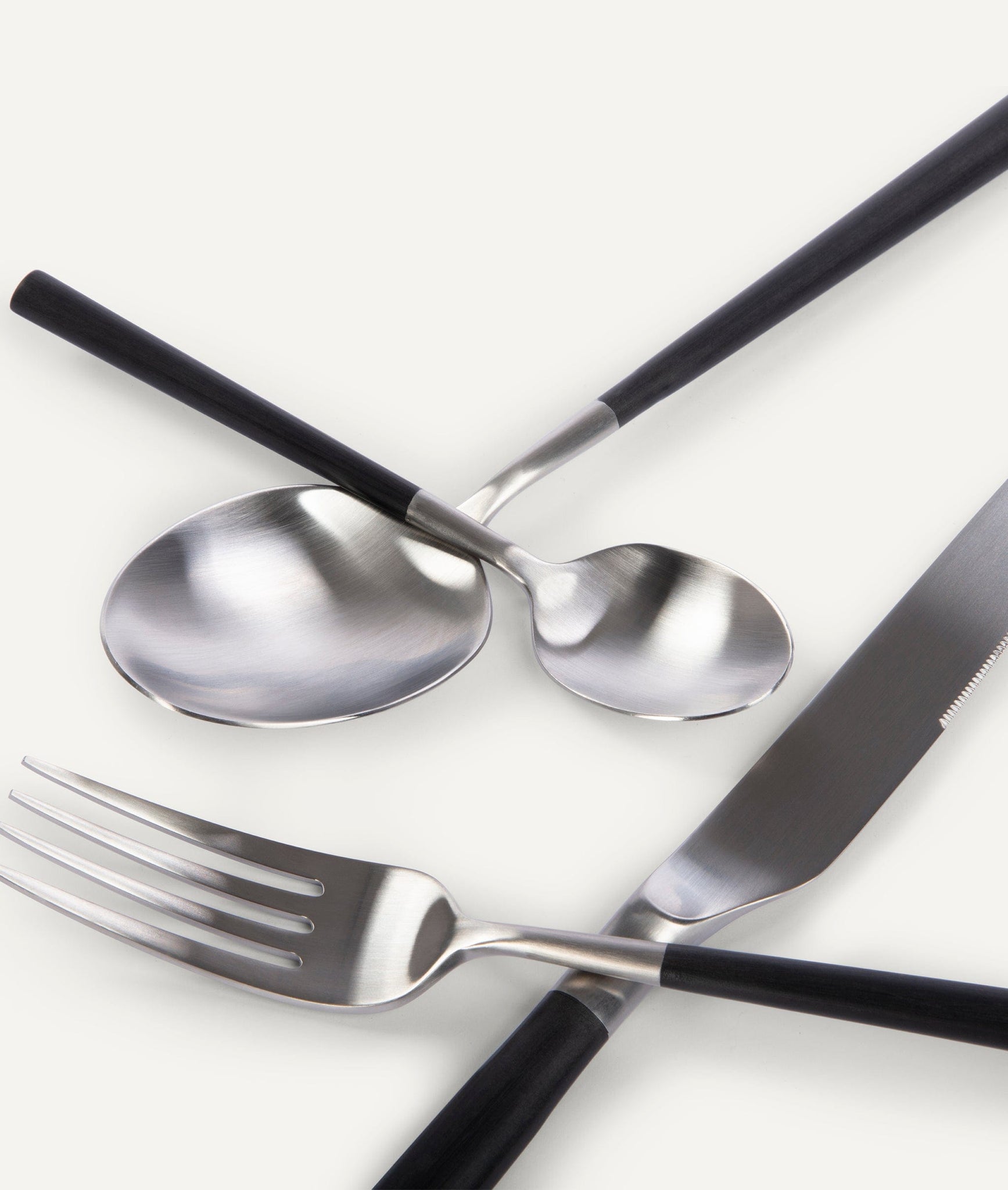 Cutlery Set in Steel - 24 pieces