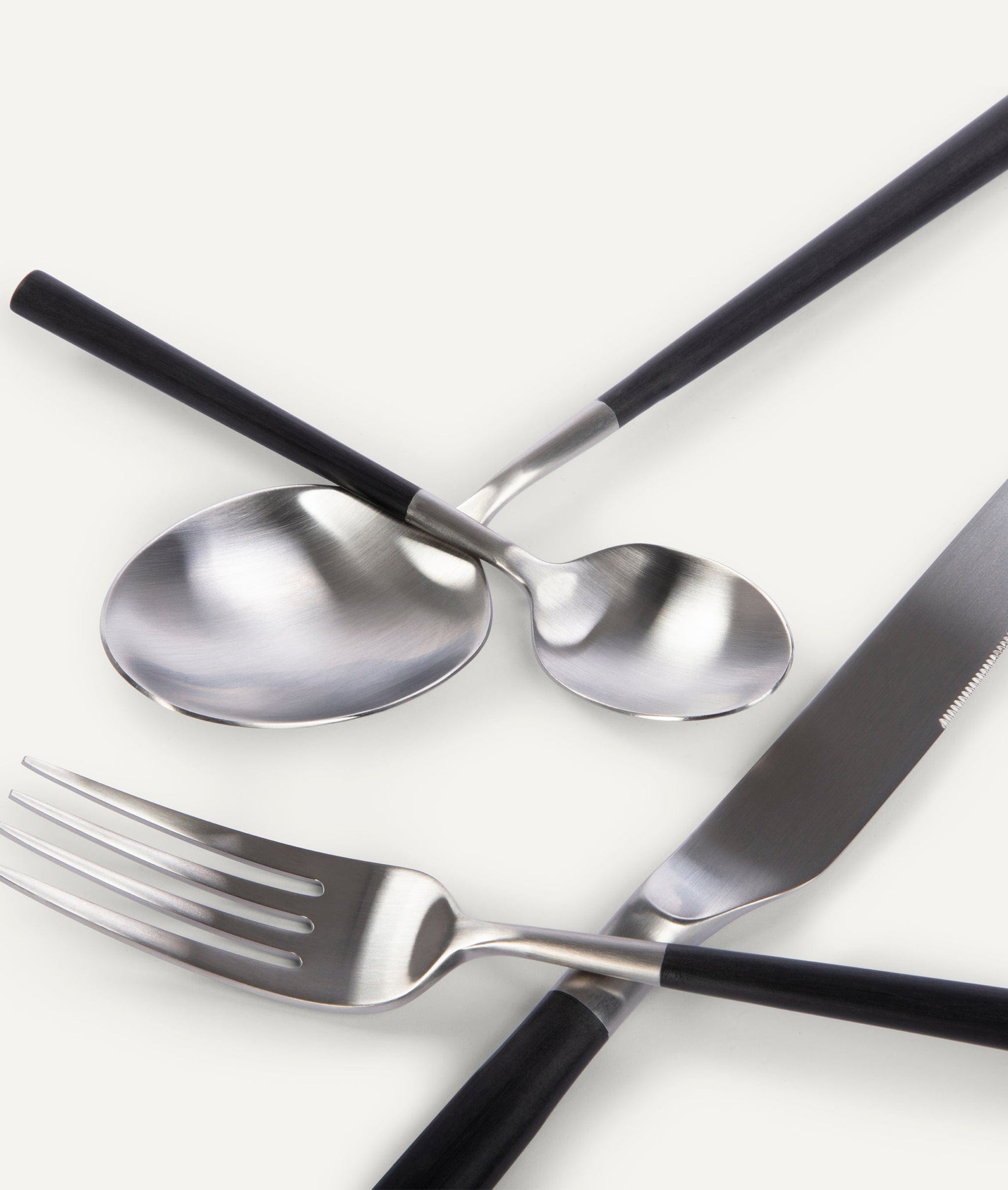 Cutlery Set in Steel - 4 pieces