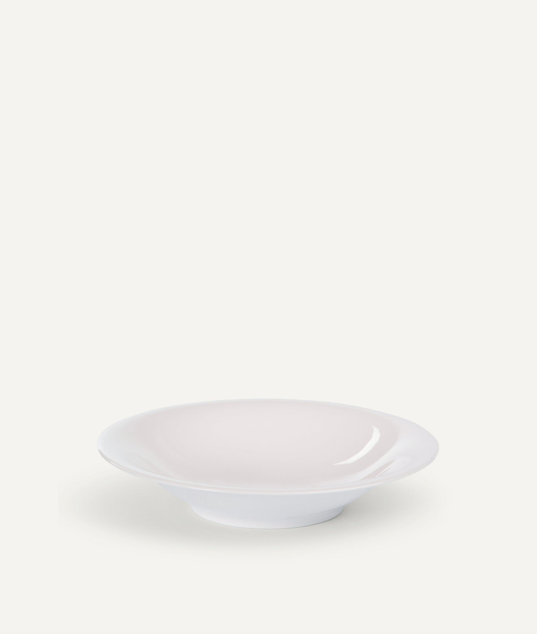 Plate Set "Drop" in Finebone China - 4 Pieces