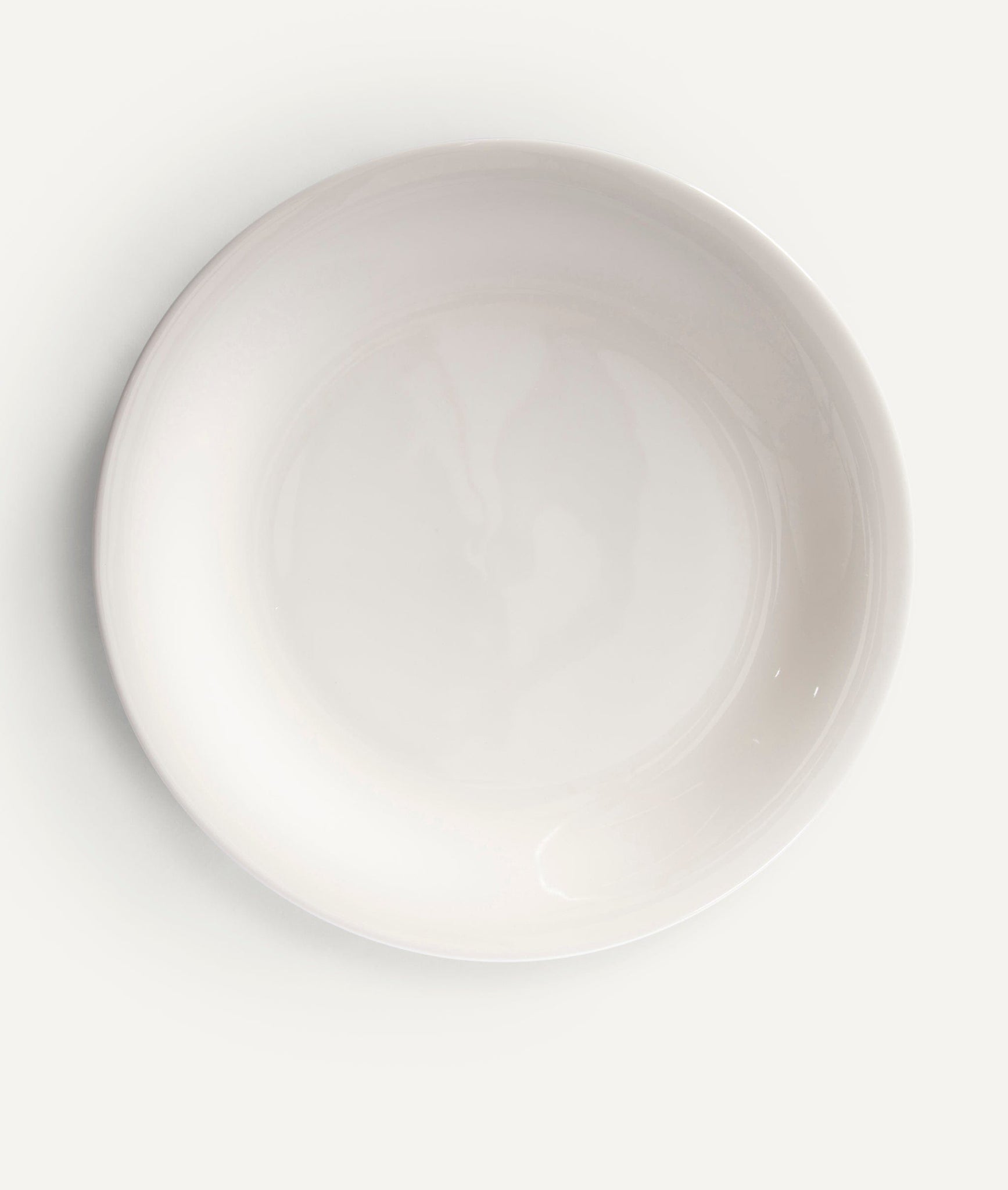 Plate Set "Drop" in Finebone China - 4 Pieces