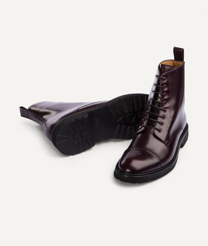 Lace-Up Boot in Calf Leather