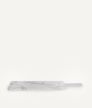 Long Chopping Board in Carrara Marble