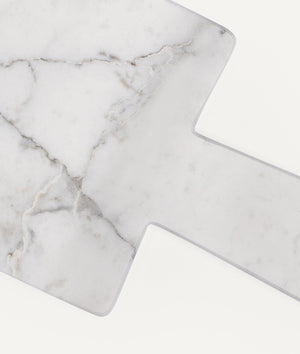 Long Chopping Board in Carrara Marble