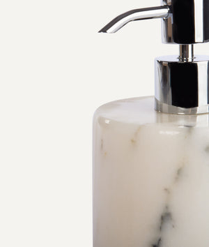 Soap Dispenser in Paonazzo Marble