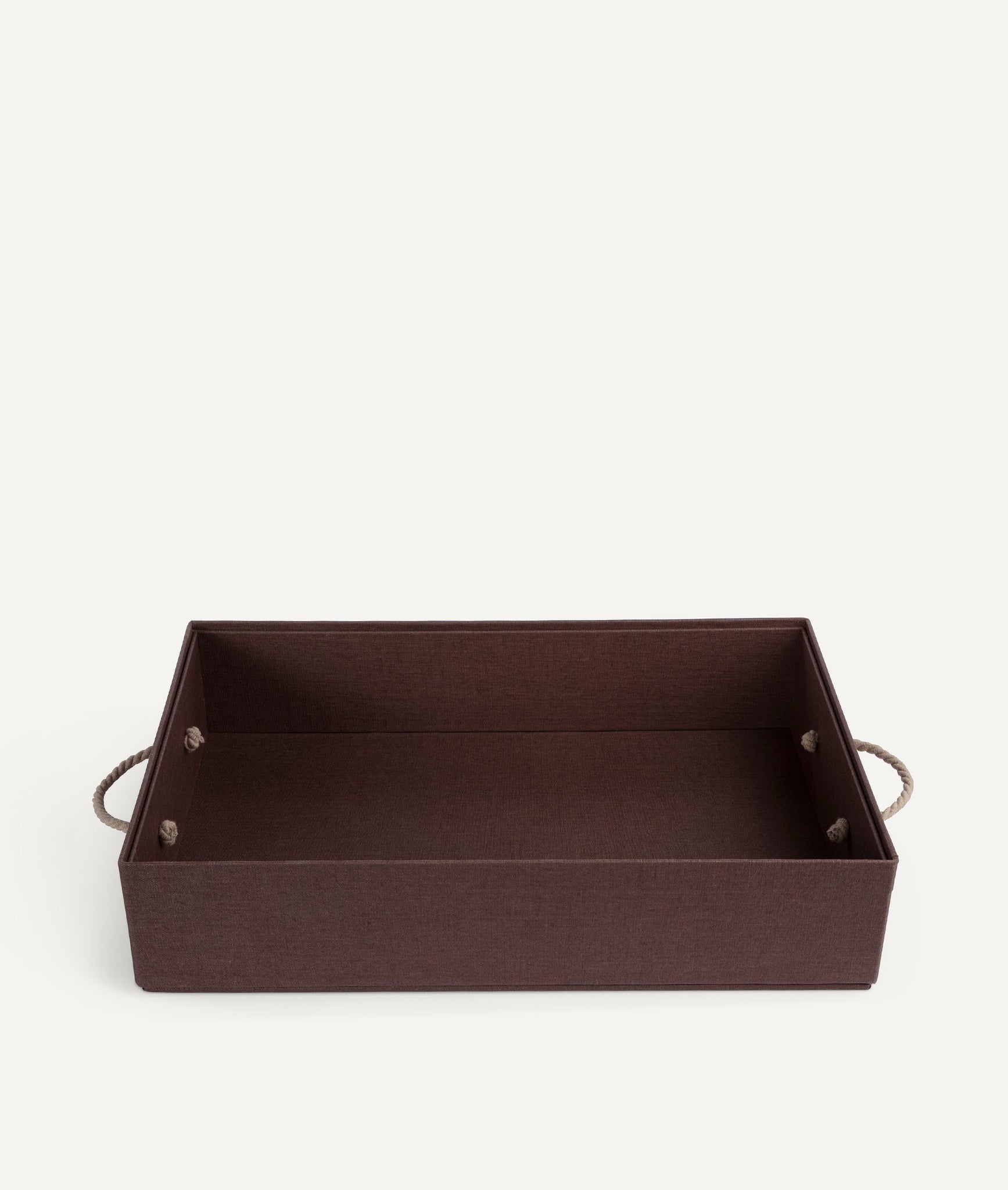 Tray With Handles in Linen