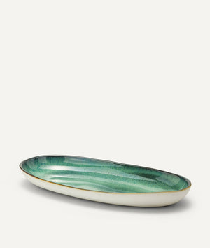 Large Oval Tray in Ceramic