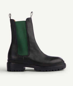 High Shaft Chelsea Boot in Calf Leather